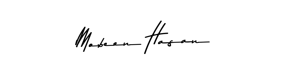 Make a beautiful signature design for name Mobeen Hasan. Use this online signature maker to create a handwritten signature for free. Mobeen Hasan signature style 9 images and pictures png