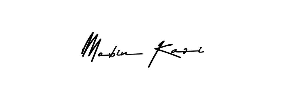 Mobin Kazi stylish signature style. Best Handwritten Sign (Asem Kandis PERSONAL USE) for my name. Handwritten Signature Collection Ideas for my name Mobin Kazi. Mobin Kazi signature style 9 images and pictures png