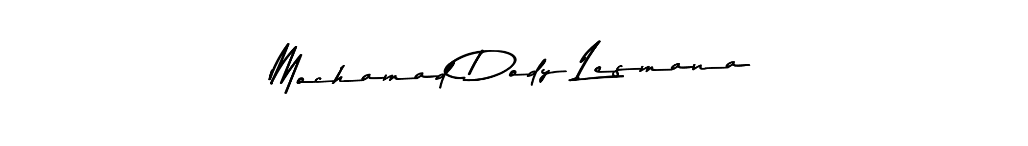 Make a beautiful signature design for name Mochamad Dody Lesmana. Use this online signature maker to create a handwritten signature for free. Mochamad Dody Lesmana signature style 9 images and pictures png