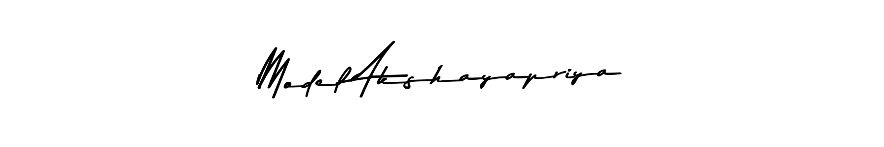 Also we have Model Akshayapriya name is the best signature style. Create professional handwritten signature collection using Asem Kandis PERSONAL USE autograph style. Model Akshayapriya signature style 9 images and pictures png