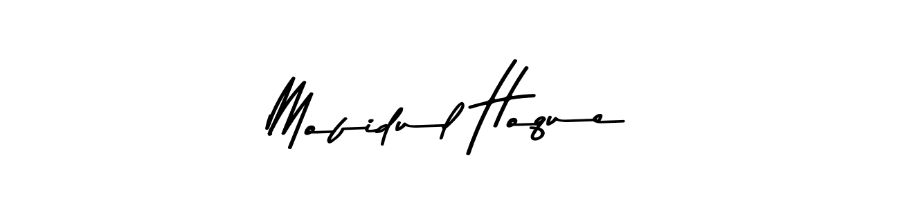 Design your own signature with our free online signature maker. With this signature software, you can create a handwritten (Asem Kandis PERSONAL USE) signature for name Mofidul Hoque. Mofidul Hoque signature style 9 images and pictures png
