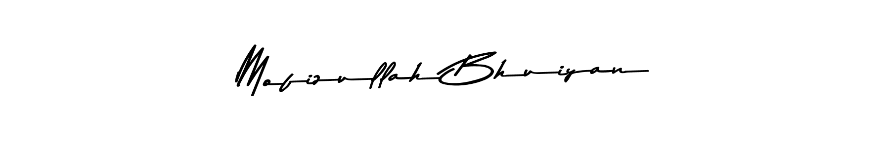The best way (Asem Kandis PERSONAL USE) to make a short signature is to pick only two or three words in your name. The name Mofizullah Bhuiyan include a total of six letters. For converting this name. Mofizullah Bhuiyan signature style 9 images and pictures png