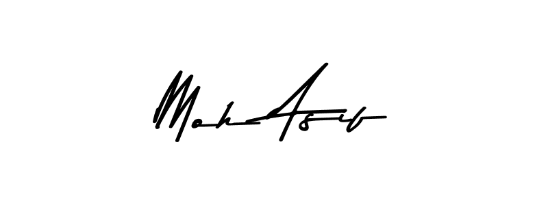 You can use this online signature creator to create a handwritten signature for the name Moh Asif. This is the best online autograph maker. Moh Asif signature style 9 images and pictures png