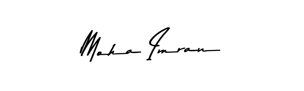 The best way (Asem Kandis PERSONAL USE) to make a short signature is to pick only two or three words in your name. The name Moha Imran include a total of six letters. For converting this name. Moha Imran signature style 9 images and pictures png