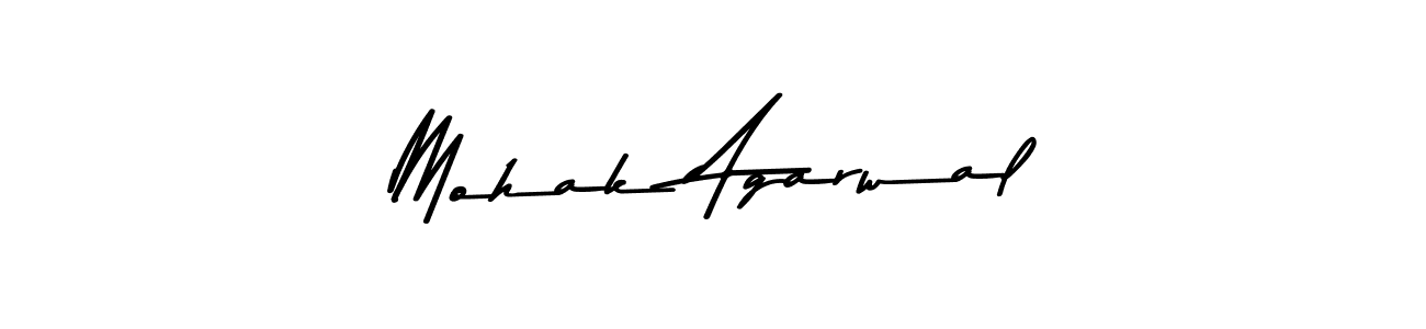 You should practise on your own different ways (Asem Kandis PERSONAL USE) to write your name (Mohak Agarwal) in signature. don't let someone else do it for you. Mohak Agarwal signature style 9 images and pictures png