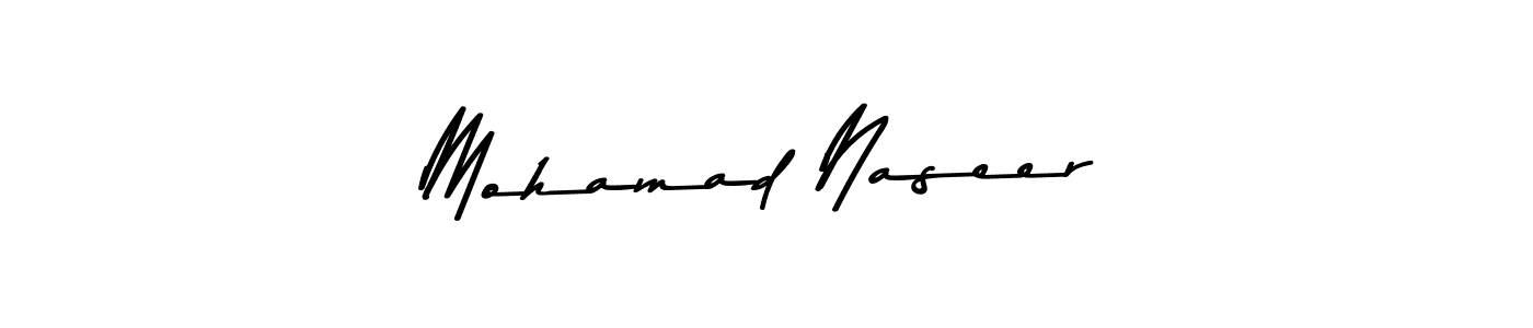 Also You can easily find your signature by using the search form. We will create Mohamad Naseer name handwritten signature images for you free of cost using Asem Kandis PERSONAL USE sign style. Mohamad Naseer signature style 9 images and pictures png