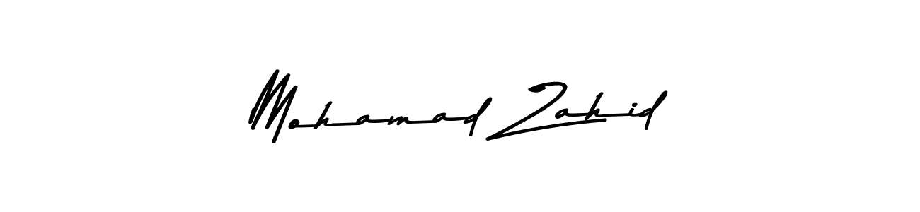 How to make Mohamad Zahid signature? Asem Kandis PERSONAL USE is a professional autograph style. Create handwritten signature for Mohamad Zahid name. Mohamad Zahid signature style 9 images and pictures png