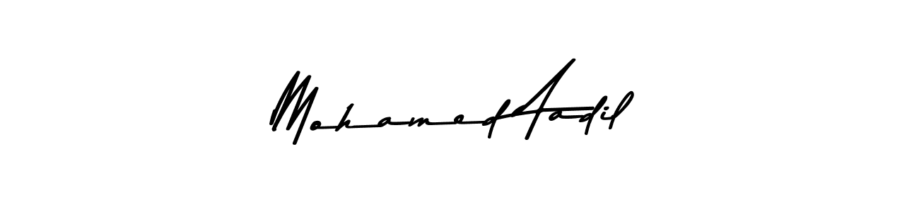 Here are the top 10 professional signature styles for the name Mohamed Aadil. These are the best autograph styles you can use for your name. Mohamed Aadil signature style 9 images and pictures png