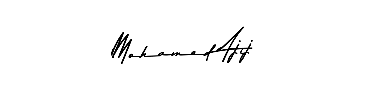 How to Draw Mohamed Ajij signature style? Asem Kandis PERSONAL USE is a latest design signature styles for name Mohamed Ajij. Mohamed Ajij signature style 9 images and pictures png