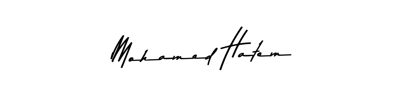 Mohamed Hatem stylish signature style. Best Handwritten Sign (Asem Kandis PERSONAL USE) for my name. Handwritten Signature Collection Ideas for my name Mohamed Hatem. Mohamed Hatem signature style 9 images and pictures png