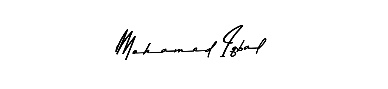 Also we have Mohamed Iqbal name is the best signature style. Create professional handwritten signature collection using Asem Kandis PERSONAL USE autograph style. Mohamed Iqbal signature style 9 images and pictures png