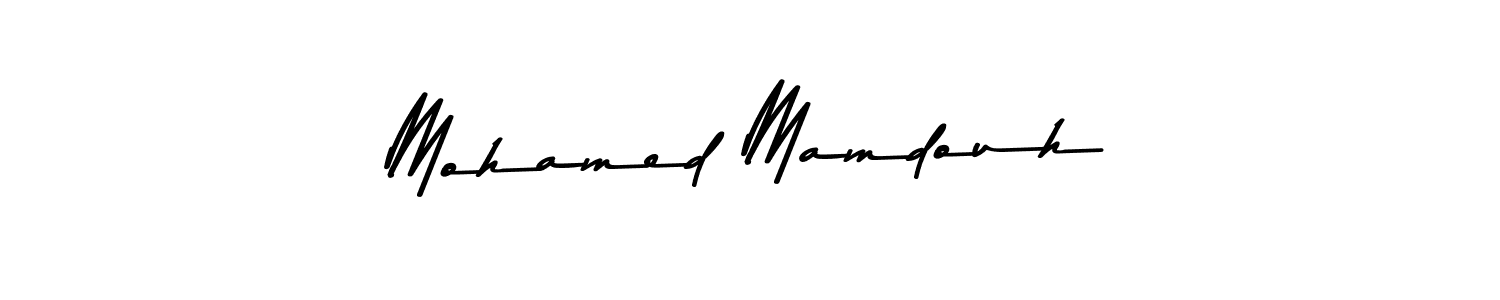 Also You can easily find your signature by using the search form. We will create Mohamed Mamdouh name handwritten signature images for you free of cost using Asem Kandis PERSONAL USE sign style. Mohamed Mamdouh signature style 9 images and pictures png