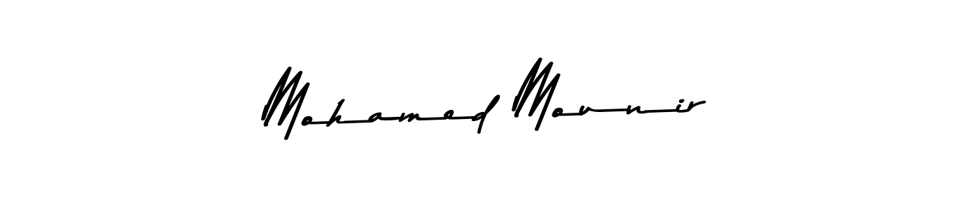 Asem Kandis PERSONAL USE is a professional signature style that is perfect for those who want to add a touch of class to their signature. It is also a great choice for those who want to make their signature more unique. Get Mohamed Mounir name to fancy signature for free. Mohamed Mounir signature style 9 images and pictures png