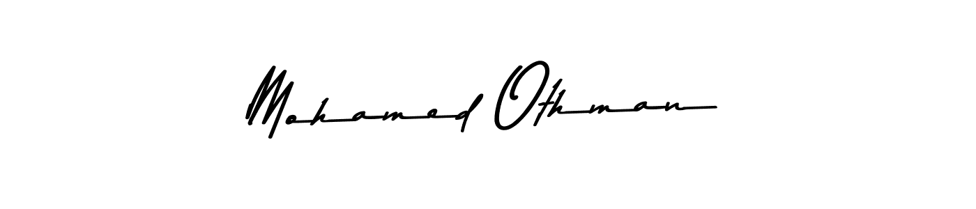 Create a beautiful signature design for name Mohamed Othman. With this signature (Asem Kandis PERSONAL USE) fonts, you can make a handwritten signature for free. Mohamed Othman signature style 9 images and pictures png