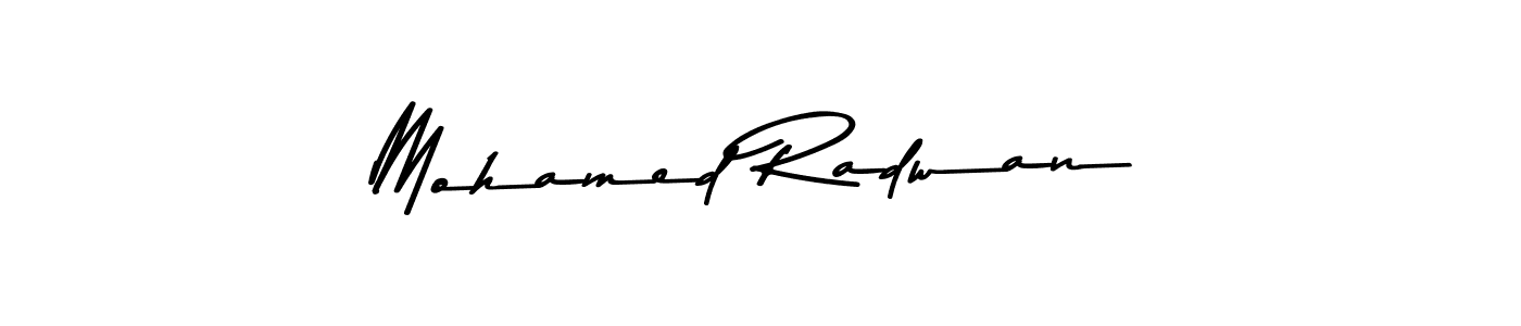 Mohamed Radwan stylish signature style. Best Handwritten Sign (Asem Kandis PERSONAL USE) for my name. Handwritten Signature Collection Ideas for my name Mohamed Radwan. Mohamed Radwan signature style 9 images and pictures png