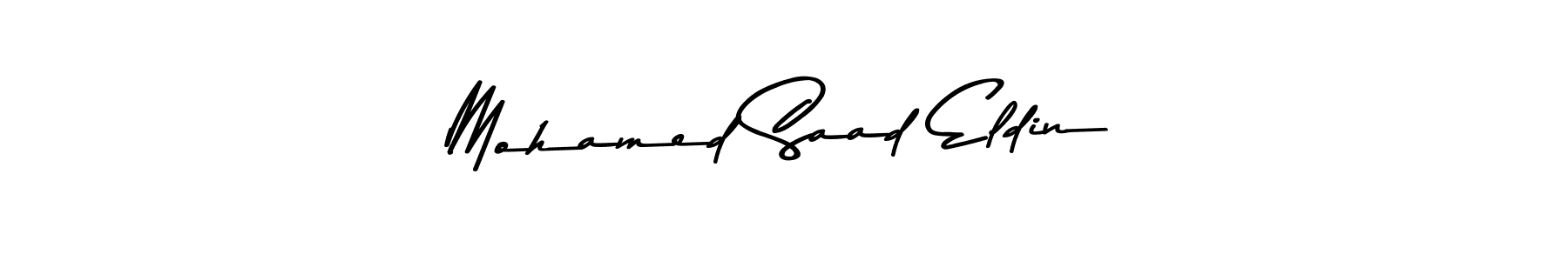 Also You can easily find your signature by using the search form. We will create Mohamed Saad Eldin name handwritten signature images for you free of cost using Asem Kandis PERSONAL USE sign style. Mohamed Saad Eldin signature style 9 images and pictures png