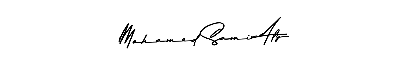 You can use this online signature creator to create a handwritten signature for the name Mohamed Samir Aly. This is the best online autograph maker. Mohamed Samir Aly signature style 9 images and pictures png