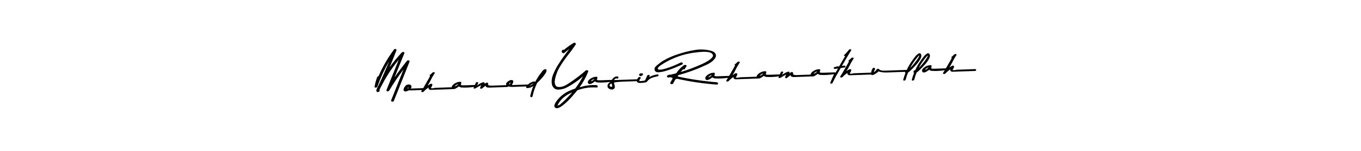 How to make Mohamed Yasir Rahamathullah signature? Asem Kandis PERSONAL USE is a professional autograph style. Create handwritten signature for Mohamed Yasir Rahamathullah name. Mohamed Yasir Rahamathullah signature style 9 images and pictures png