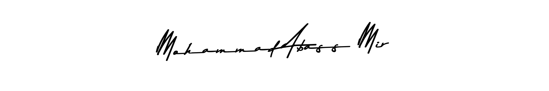 Similarly Asem Kandis PERSONAL USE is the best handwritten signature design. Signature creator online .You can use it as an online autograph creator for name Mohammad Abass Mir. Mohammad Abass Mir signature style 9 images and pictures png