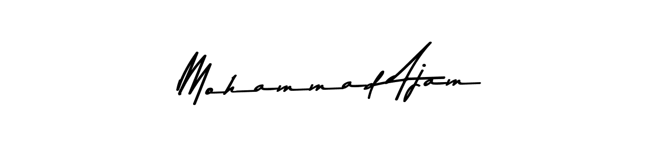 Make a beautiful signature design for name Mohammad Ajam. Use this online signature maker to create a handwritten signature for free. Mohammad Ajam signature style 9 images and pictures png