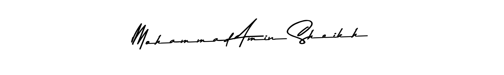 Make a beautiful signature design for name Mohammad Amin Sheikh. Use this online signature maker to create a handwritten signature for free. Mohammad Amin Sheikh signature style 9 images and pictures png