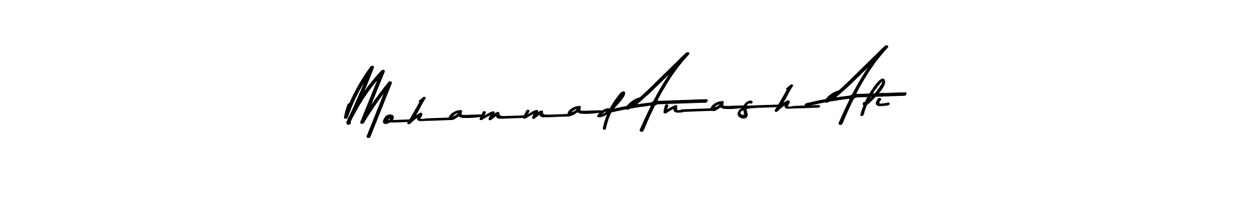 The best way (Asem Kandis PERSONAL USE) to make a short signature is to pick only two or three words in your name. The name Mohammad Anash Ali include a total of six letters. For converting this name. Mohammad Anash Ali signature style 9 images and pictures png