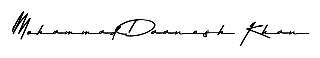 Try this chic Mohammad Daanesh Khan handwritten sign style. Using Asem Kandis PERSONAL USE font elements, it gives your name a sleek, memorable identity. Mohammad Daanesh Khan signature style 9 images and pictures png