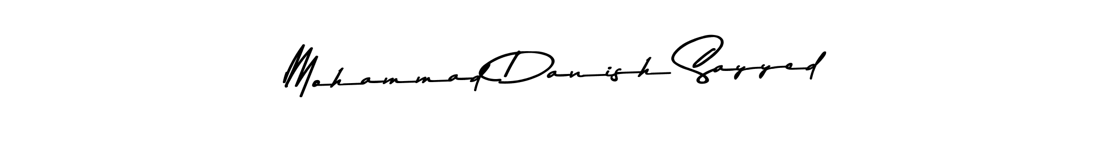 How to make Mohammad Danish Sayyed signature? Asem Kandis PERSONAL USE is a professional autograph style. Create handwritten signature for Mohammad Danish Sayyed name. Mohammad Danish Sayyed signature style 9 images and pictures png
