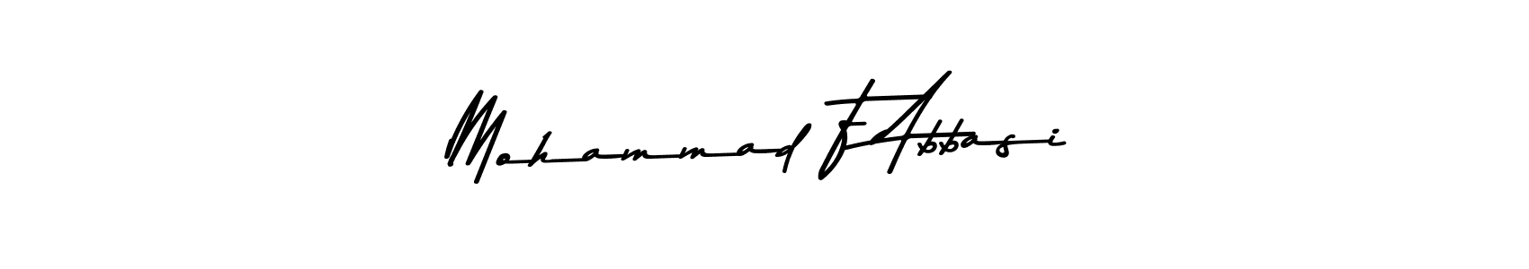 You should practise on your own different ways (Asem Kandis PERSONAL USE) to write your name (Mohammad F Abbasi) in signature. don't let someone else do it for you. Mohammad F Abbasi signature style 9 images and pictures png