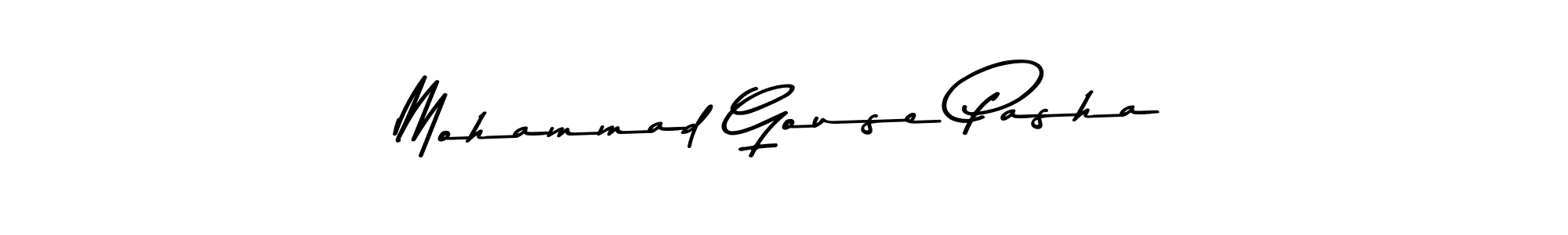 Create a beautiful signature design for name Mohammad Gouse Pasha. With this signature (Asem Kandis PERSONAL USE) fonts, you can make a handwritten signature for free. Mohammad Gouse Pasha signature style 9 images and pictures png