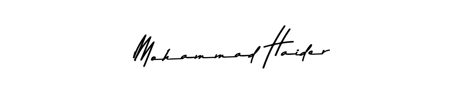 How to Draw Mohammad Haider signature style? Asem Kandis PERSONAL USE is a latest design signature styles for name Mohammad Haider. Mohammad Haider signature style 9 images and pictures png