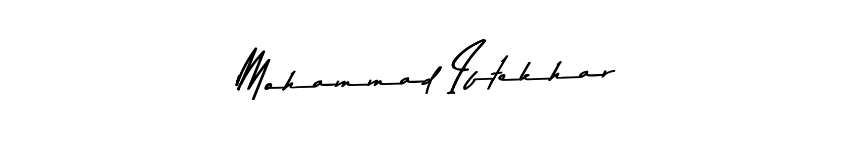 The best way (Asem Kandis PERSONAL USE) to make a short signature is to pick only two or three words in your name. The name Mohammad Iftekhar include a total of six letters. For converting this name. Mohammad Iftekhar signature style 9 images and pictures png