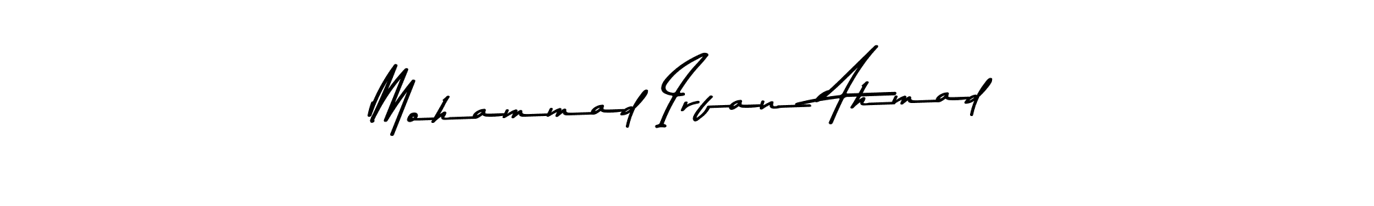 See photos of Mohammad Irfan Ahmad official signature by Spectra . Check more albums & portfolios. Read reviews & check more about Asem Kandis PERSONAL USE font. Mohammad Irfan Ahmad signature style 9 images and pictures png