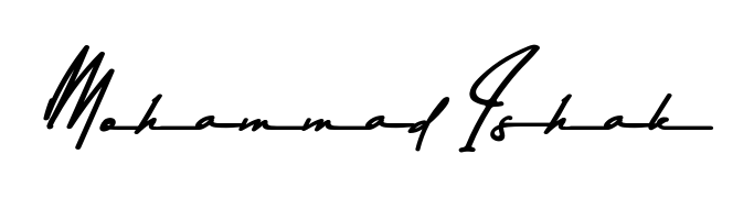 Style your name Mohammad Ishak with confidence using Asem Kandis PERSONAL USE signature design. Simple, elegant, and ready for immediate document use. Mohammad Ishak signature style 9 images and pictures png