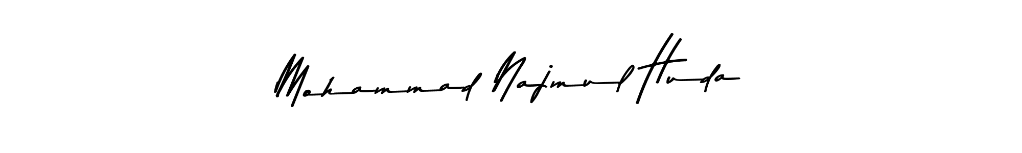 Asem Kandis PERSONAL USE is a professional signature style that is perfect for those who want to add a touch of class to their signature. It is also a great choice for those who want to make their signature more unique. Get Mohammad Najmul Huda name to fancy signature for free. Mohammad Najmul Huda signature style 9 images and pictures png