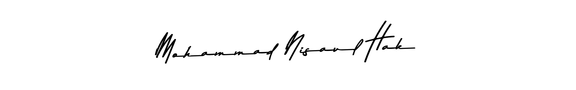 Make a beautiful signature design for name Mohammad Nisaul Hak. Use this online signature maker to create a handwritten signature for free. Mohammad Nisaul Hak signature style 9 images and pictures png