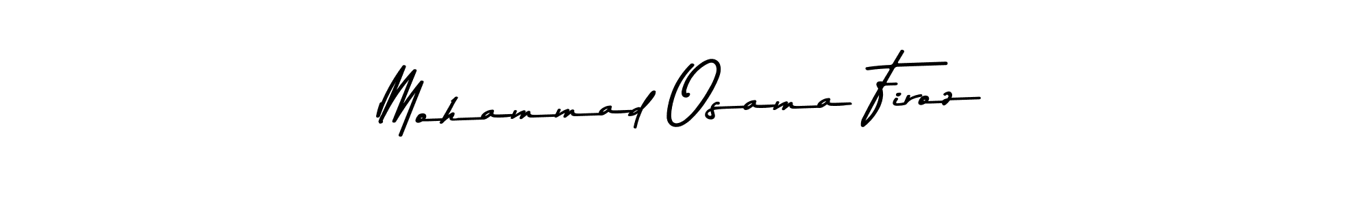 Also You can easily find your signature by using the search form. We will create Mohammad Osama Firoz name handwritten signature images for you free of cost using Asem Kandis PERSONAL USE sign style. Mohammad Osama Firoz signature style 9 images and pictures png