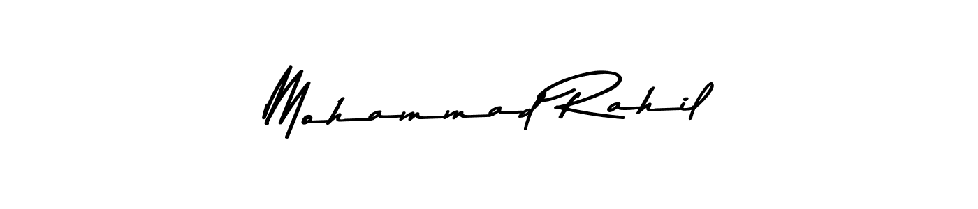 You should practise on your own different ways (Asem Kandis PERSONAL USE) to write your name (Mohammad Rahil) in signature. don't let someone else do it for you. Mohammad Rahil signature style 9 images and pictures png