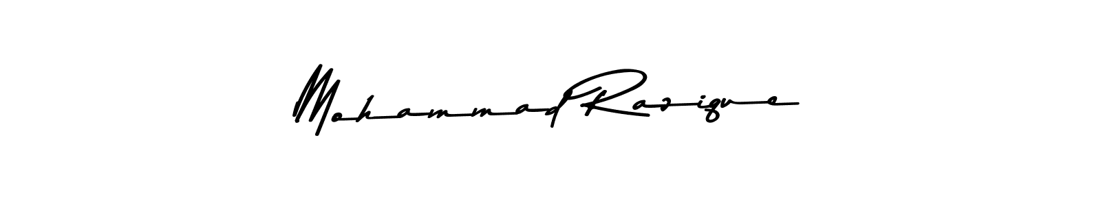 The best way (Asem Kandis PERSONAL USE) to make a short signature is to pick only two or three words in your name. The name Mohammad Razique include a total of six letters. For converting this name. Mohammad Razique signature style 9 images and pictures png