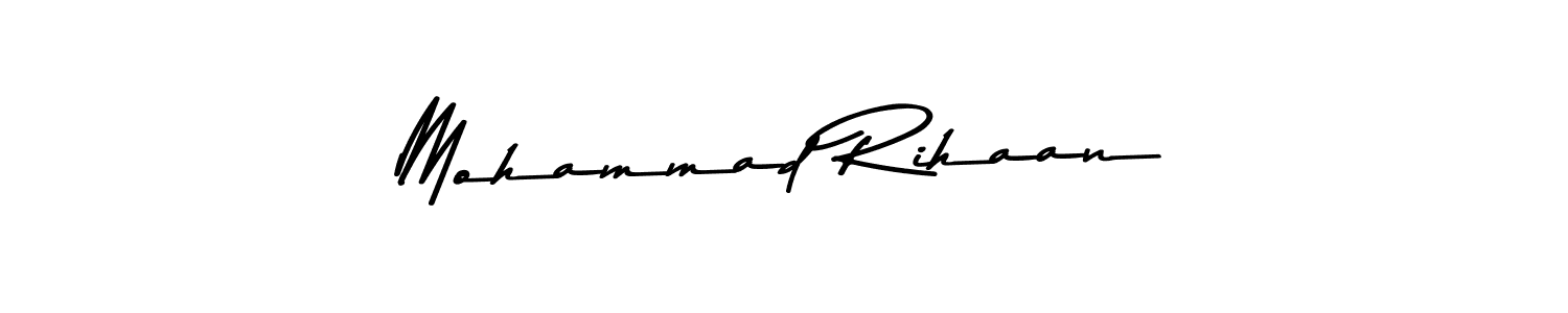 You should practise on your own different ways (Asem Kandis PERSONAL USE) to write your name (Mohammad Rihaan) in signature. don't let someone else do it for you. Mohammad Rihaan signature style 9 images and pictures png