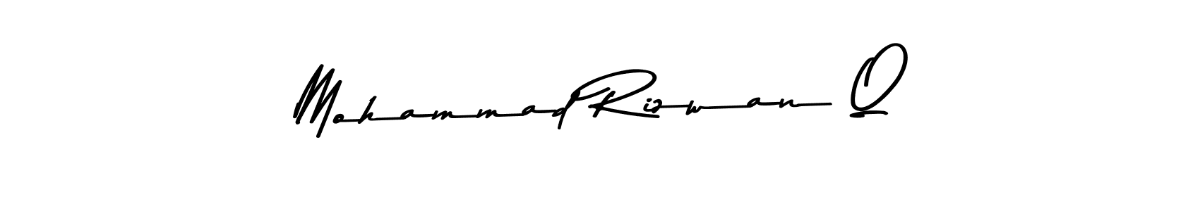 Create a beautiful signature design for name Mohammad Rizwan Q. With this signature (Asem Kandis PERSONAL USE) fonts, you can make a handwritten signature for free. Mohammad Rizwan Q signature style 9 images and pictures png