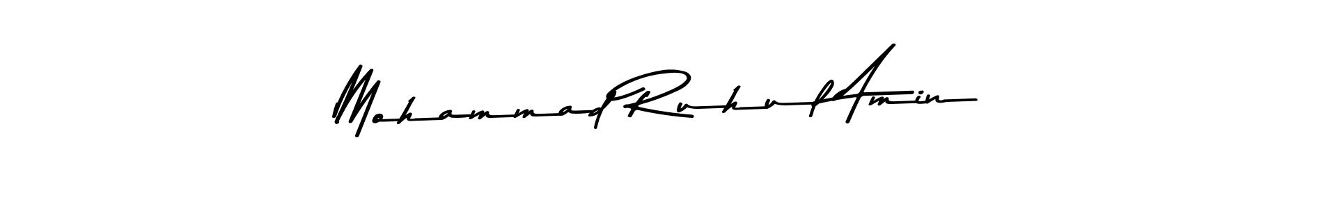 The best way (Asem Kandis PERSONAL USE) to make a short signature is to pick only two or three words in your name. The name Mohammad Ruhul Amin include a total of six letters. For converting this name. Mohammad Ruhul Amin signature style 9 images and pictures png