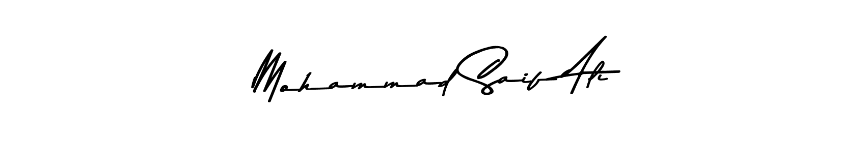 Also we have Mohammad Saif Ali name is the best signature style. Create professional handwritten signature collection using Asem Kandis PERSONAL USE autograph style. Mohammad Saif Ali signature style 9 images and pictures png