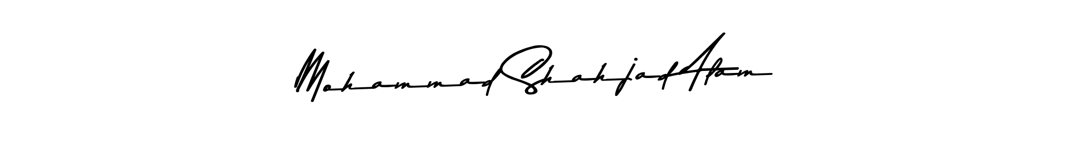Also You can easily find your signature by using the search form. We will create Mohammad Shahjad Alam name handwritten signature images for you free of cost using Asem Kandis PERSONAL USE sign style. Mohammad Shahjad Alam signature style 9 images and pictures png