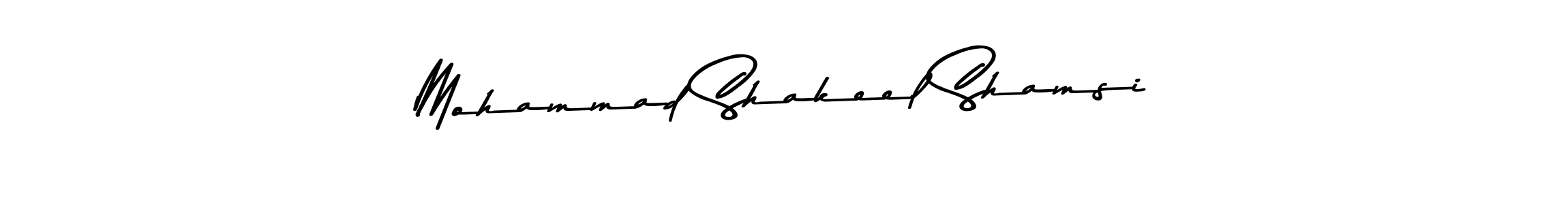 Make a beautiful signature design for name Mohammad Shakeel Shamsi. Use this online signature maker to create a handwritten signature for free. Mohammad Shakeel Shamsi signature style 9 images and pictures png