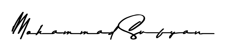 Create a personalized artistic stamp with Mohammad Sufyan in Asem Kandis PERSONAL USE font. Perfect for visual artists, designers, and influencers. Mohammad Sufyan signature style 9 images and pictures png