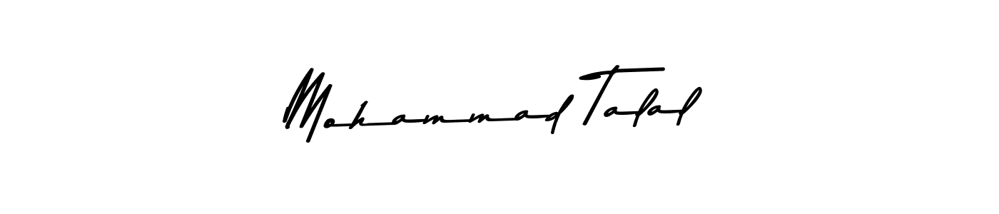 Mohammad Talal stylish signature style. Best Handwritten Sign (Asem Kandis PERSONAL USE) for my name. Handwritten Signature Collection Ideas for my name Mohammad Talal. Mohammad Talal signature style 9 images and pictures png