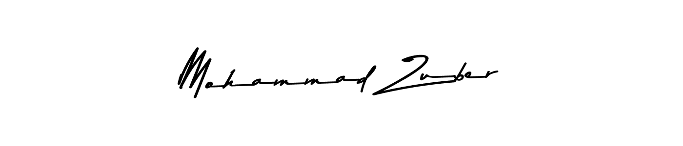 How to make Mohammad Zuber signature? Asem Kandis PERSONAL USE is a professional autograph style. Create handwritten signature for Mohammad Zuber name. Mohammad Zuber signature style 9 images and pictures png