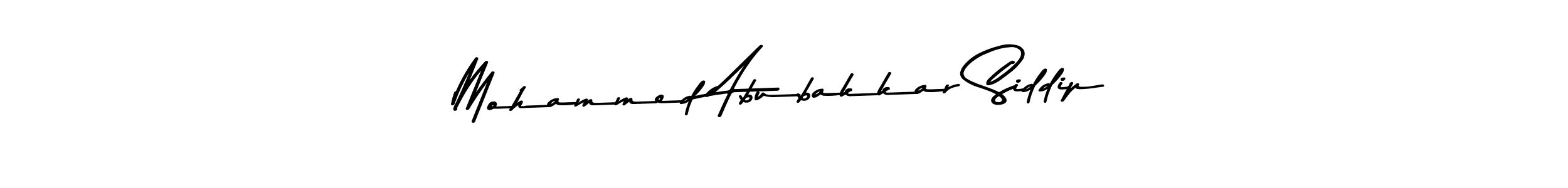 Make a short Mohammed Abubakkar Siddip signature style. Manage your documents anywhere anytime using Asem Kandis PERSONAL USE. Create and add eSignatures, submit forms, share and send files easily. Mohammed Abubakkar Siddip signature style 9 images and pictures png