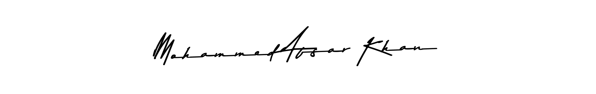 Make a beautiful signature design for name Mohammed Afsar Khan. Use this online signature maker to create a handwritten signature for free. Mohammed Afsar Khan signature style 9 images and pictures png